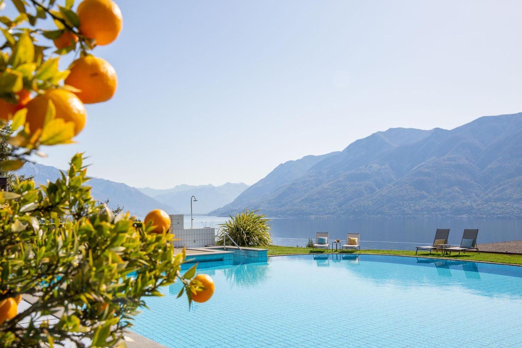 Parkhotel Brenscino Brissago Eksteriør billede